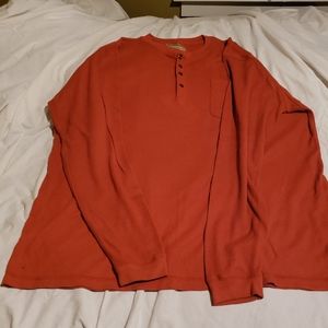 Boulder Creek Waffle Henley Long Sleeve Shirt